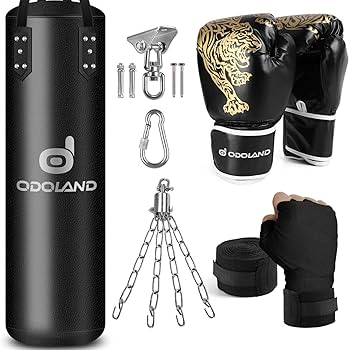 Amazon.co.jp: Odoland サンドバッグ(砂なし) 6点セット 120cm